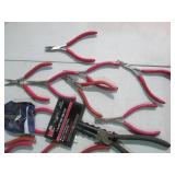 Assortment variety of snap ring pli...