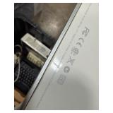 Large Bin w/Assorted Vintage Computer Keyboards & Other Items