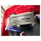 Large Bin FULL of Good Assorted Zip Drives