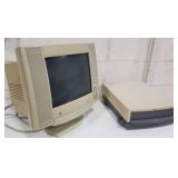 Apple Multiple Scan 15A/V Display w/Keyboard & PowerBook Duo Laptop w/Apple Duo Dock II