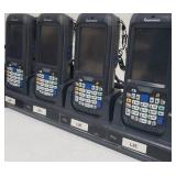 Set of 8 Working INTERMEC Model CN-70 Mobile Computer Handheld Barcode Scanners w/Docks