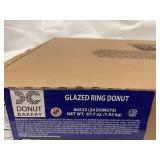 E - Donut Bakery Glazed Ring Donuts (24 Donuts) - Net Wt 67.7 oz (1.92 kg)