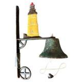 Antique Cast Iron Lighthouse Bell