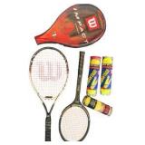 Tennis Rackets & Balls