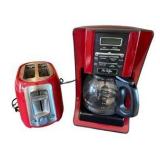Coffee Pot & Toaster