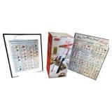 Vegetable Slicer & 2 Framed Healthy Food Lists