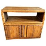 Small Oak TV Stand