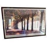 “Autumn in Paris” Framed Print