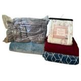 Five Brand New Throw Blankets