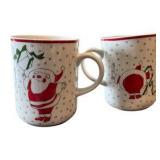 Night Before Christmas Coffee Cups by George Briard