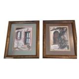 Architectural Door Framed Prints
