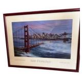 Golden Gate Bridge - San Francisco Framed Print
