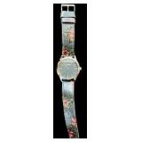Stylish Floral Coach Watch