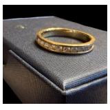 14K & Diamond Size 8 Ring