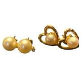 Genuine Pearl Earrings