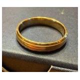 14K - Size 8 - Hoff Brand Gold Band