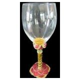 Jeweled Wine Cocktail Glass by 2 Saints
