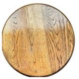 Single Oak Bar Stool