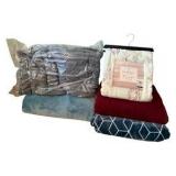 Five Brand New Throw Blankets