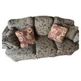 Green Floral Couch