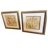 Pair of Framed Tulip Flower Prints