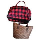 Two Overnight Bags & Tote