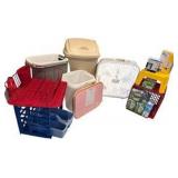Trashcans, Crates, Light Bulbs, Fan & More