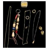 Variety of Unmarked Jewelry Items
