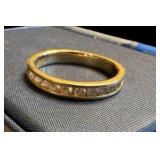 14K & Diamond Size 8 Ring