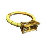 Ross-Simons 1.70 Carat Prasiolite Ring with Green Enamel in 18kt Gold Over Sterling Silver