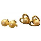 Genuine Pearl Earrings