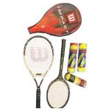 Tennis Rackets & Balls