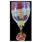 Jeweled Wine Cocktail Glass by 2 Saints