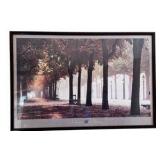 “Autumn in Paris” Framed Print