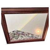 Beautiful Wooden Framed Mirror