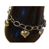 14k Heart Charm Braclet