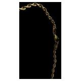 14k Gold Rope Chain Bracelet