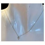 Ross Simmons Dainty 10K Cross Necklace