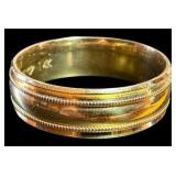 14K Men’s Hoff Jewelers Gold Band Ring - Size 10
