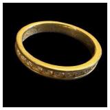 14K & Diamond Size 8 Ring