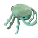Cast Iron Crab Trinket Box