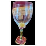 Jeweled Wine Cocktail Glass by 2 Saints