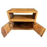 Small Oak TV Stand