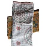 Brand New Patterned Light Weight Throw/Top Blankets