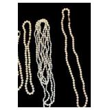 Variety of Pearl Necklaces & Bracelet