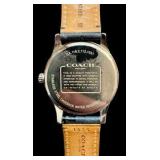 Stylish Floral Coach Watch