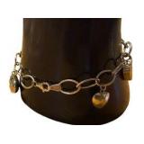 14k Heart Charm Braclet