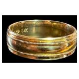 14K Men’s Hoff Jewelers Gold Band Ring - Size 10