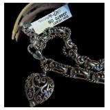 Brighton Bibi Heart Charm Bracelet
