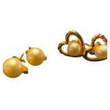 Genuine Pearl Earrings
